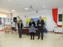 Dyrektor Centrum Edukacji i Pracy Młodzieży OHP w Płocku Marcin Pieniak wraz z pracownikami w trakcie powitania gości